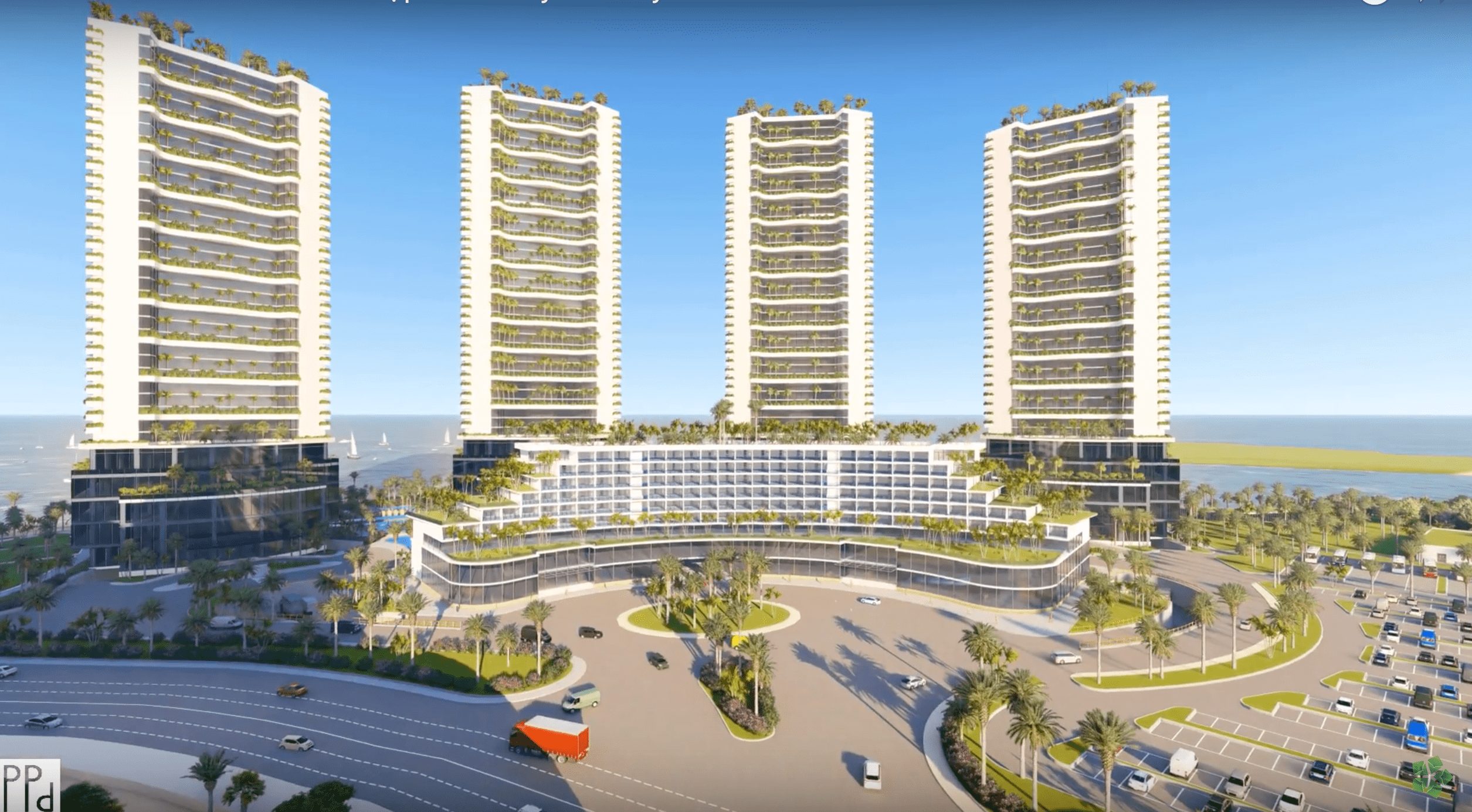 phoi canh du an sailing bay ninh chu